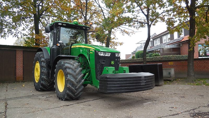 Heckgewicht zum mitführen eines Anhängers Unterflurgewicht Betongewicht ab 860 Euro