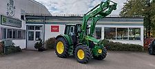 John Deere 6120M + 623R Frontlader