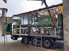 Reinartz AP14/30 Pflanzenölpresse Komplette Soja-Aufbereitungsanlage + Ölpressanlage + 150 kVA Stromaggregat – Top Zustand – betriebsbereit