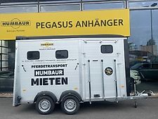 Humbaur Notos XTRA Pro 2-Pferdeanhänger Fronstausstieg