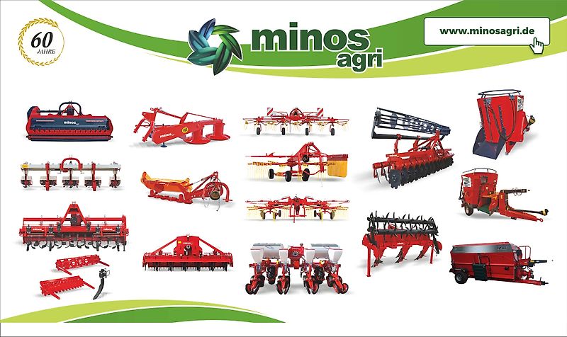 Minos Agri Reihenfräse T-SCM-2-A