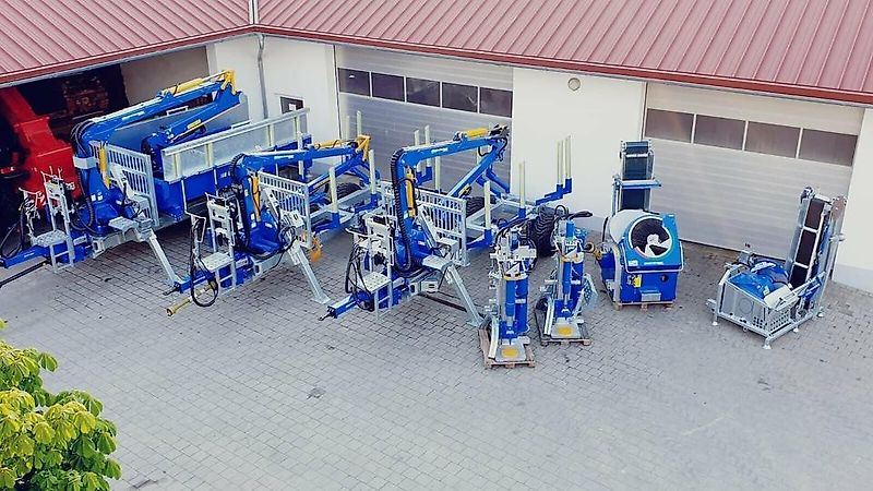 Binderberger Rückezange RGZ 2300 Forstzange Frontladerzange