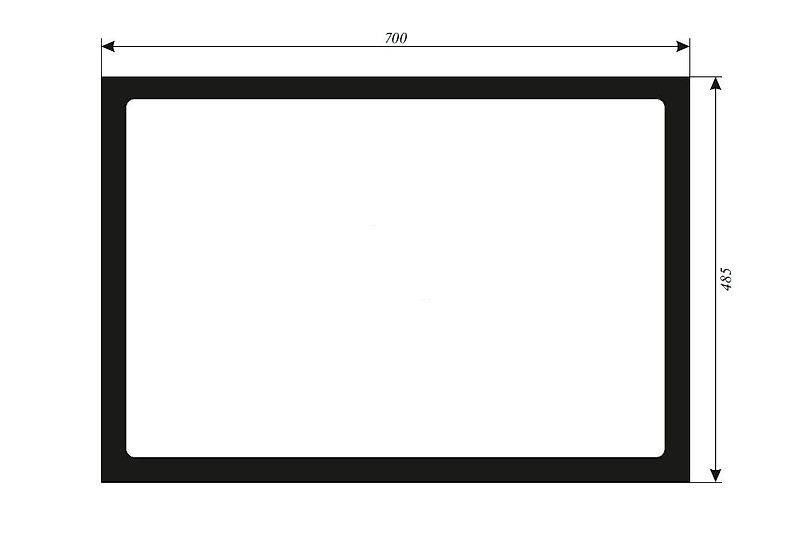 Manitou SZYBA DACHOWA ŁADOWARKA MANITOU ZIELONA 208864