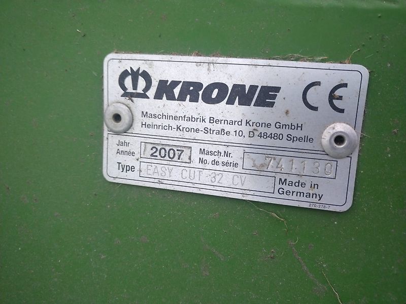 Krone EasyCut F320 CV