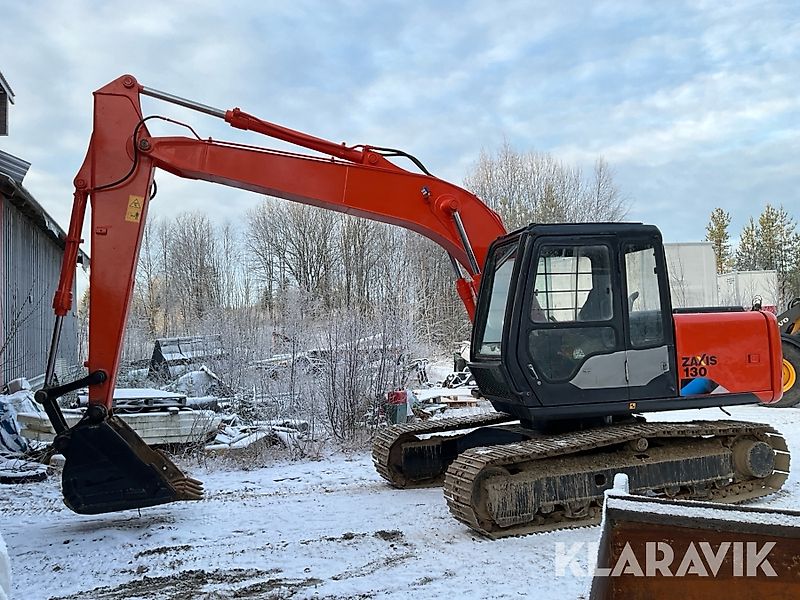 Grävmaskin Zaxis 110 med tandskopa