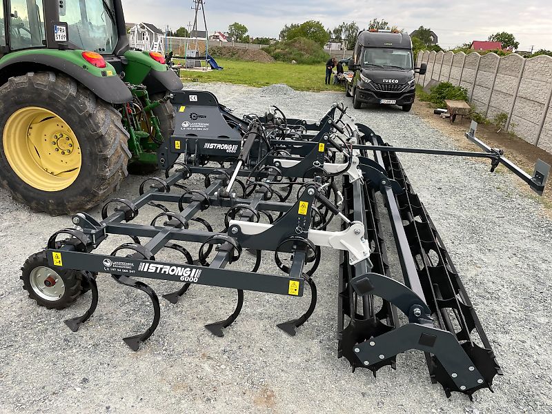 Leichtgrubber STRONG 6 m Stoppelgrubber Egge Federzinkenegge NEU TOP Qualität