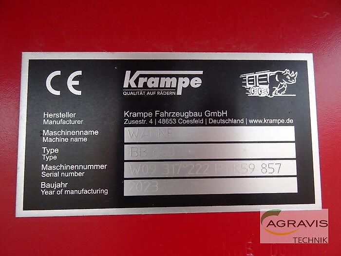 Krampe BIG BODY 650