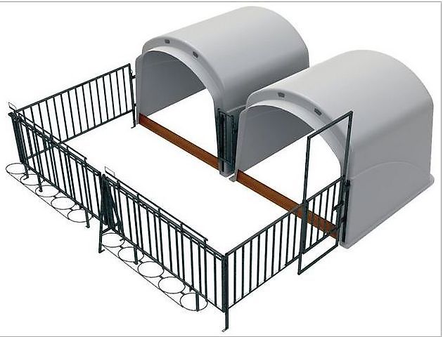 Kerbl AKTION-Kälberhütte Calf House 4/5 frei Haus