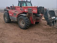 Manitou MLT 1740 , Części mosty zwolnice silnik skrzynia maszt teleskop siłowniki hydrauliczne (Części zamienne)