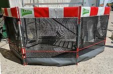 Laski / AgroKom Frässchutzvorhang, ein muß für die Sicherheit beim Fräsen!