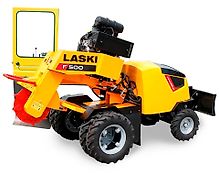 Baumstumpffräse, Stubbenfräse LASKI F-500 H . Die Vierrad Wurzelfräse für den Profi!