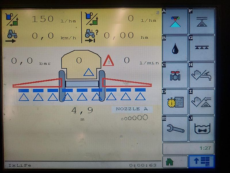 Kverneland iXtra Life 1200L ISO-BUS