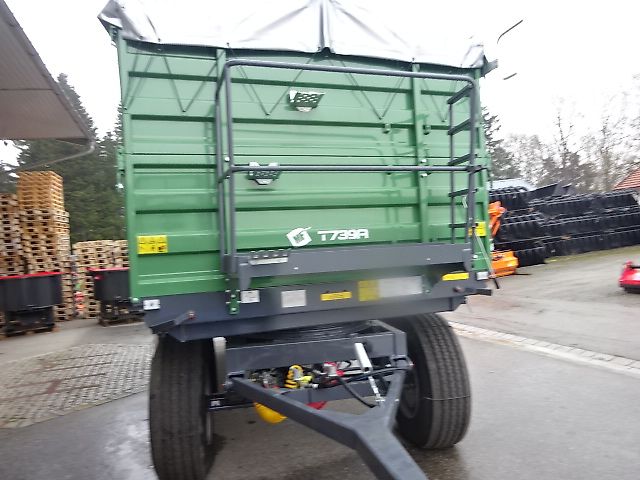 Metal-fach T 739- 18 Tonnen - 2 Achsanhänger- Neu Bordwände 80 - 80 cm