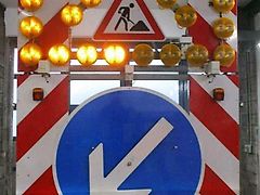 Verkehrswarnleitanhänger AMD A2/13 mit GPS Anlage Nissen