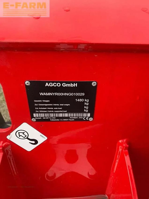 Massey Ferguson massey ferguson dm367tl-v-kc