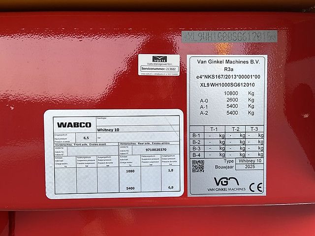 VGM WHITNEY 10 ZANDDUMPER