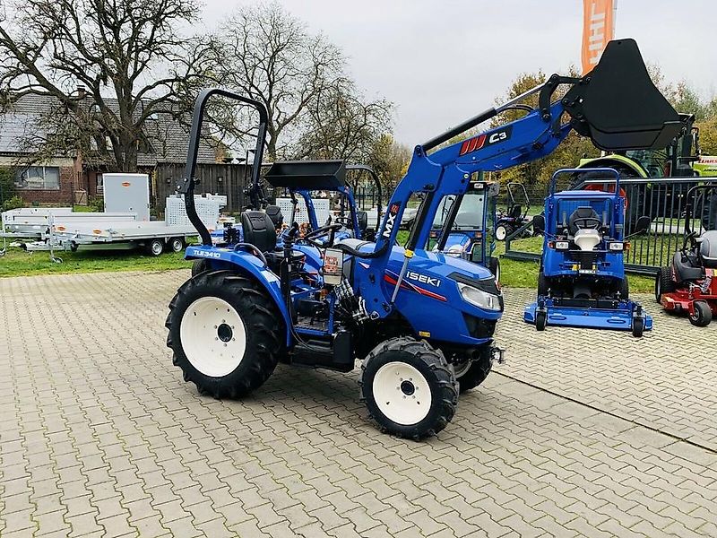 Iseki TLE 3410 AHL, Frontlader mit Parallelführung inkl.Schaufel.