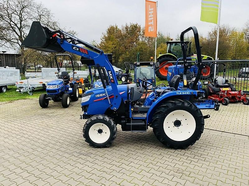 Iseki TLE 3410 AHL, Frontlader mit Parallelführung inkl.Schaufel.