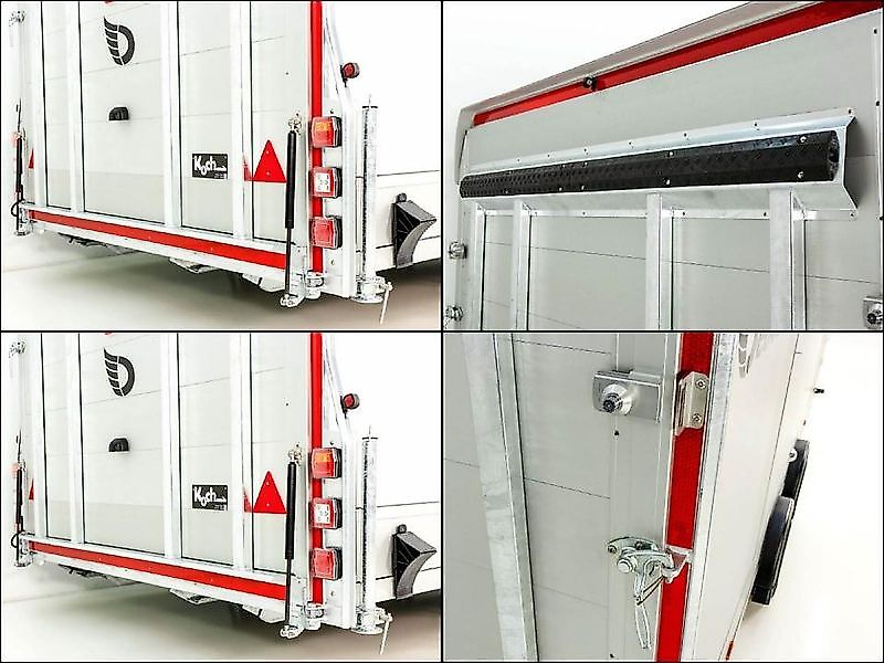 Debon Kofferanhänger Roadster C2000 220x550x204cm 3,5t grau | E-W