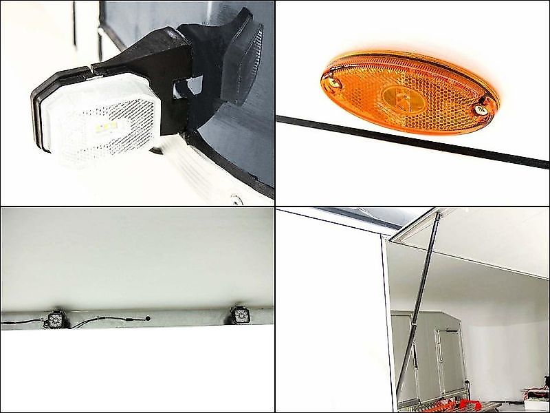 Debon Kofferanhänger Roadster C2000 220x550x204cm 3,5t grau | E-W