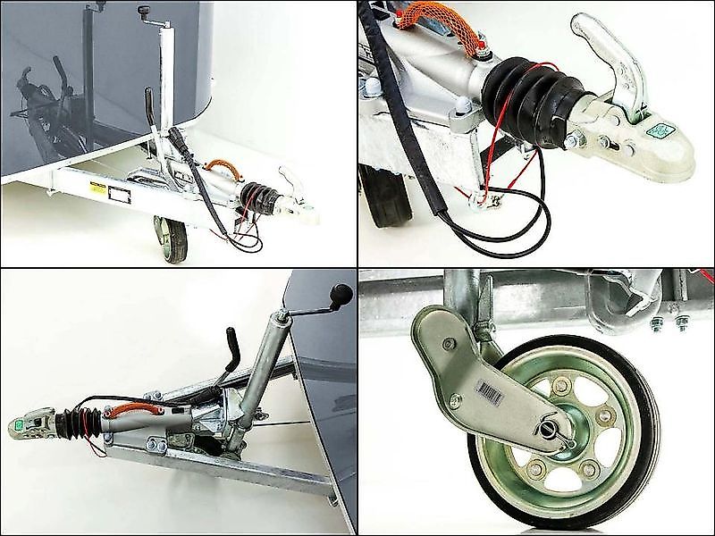 Debon Kofferanhänger Roadster C2000 220x550x204cm 3,5t grau | E-W