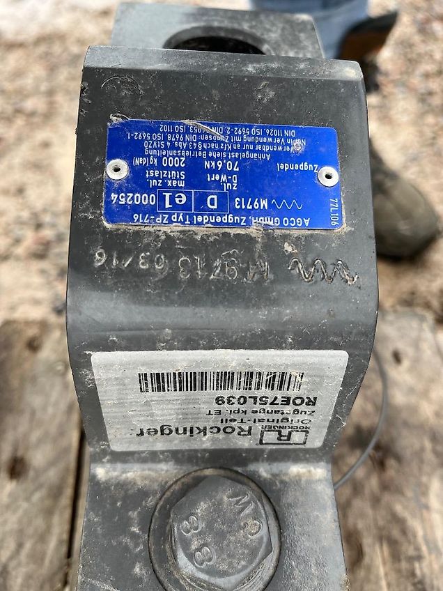 Massey Ferguson Zugpendel passend für MF7622, Rockinger ROE75L039, ZP-716, passend auch für Fendt