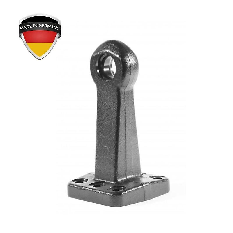 RUHLICKE Ucho dyszla fi40 przykręcane 110x100mm końcówka dyszla