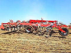 Unia Cross HP 6 vierbalkiger Flügelschargrubber Doppel U-Walze Auslösekraft 560kg