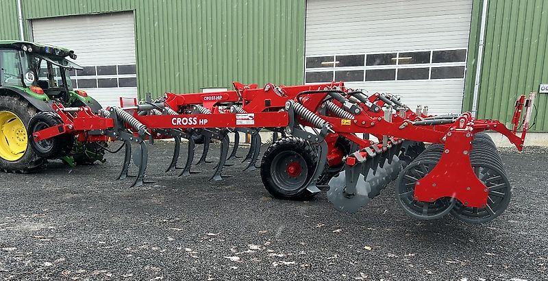 Unia Cross HP 6 vierbalkiger Flügelschargrubber Doppel U-Walze Auslösekraft 560kg