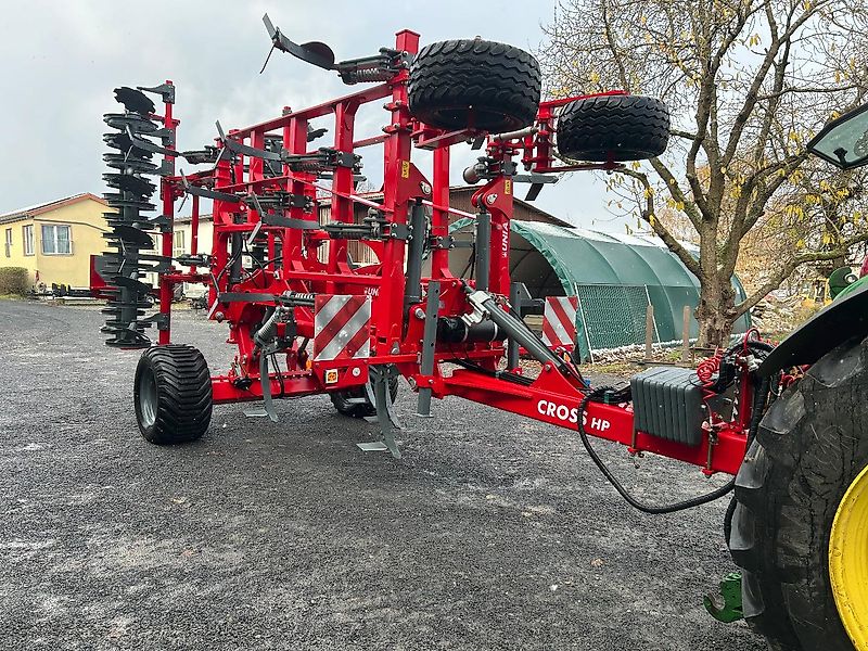 Unia Cross HP 6 vierbalkiger Flügelschargrubber Doppel U-Walze Auslösekraft 560kg