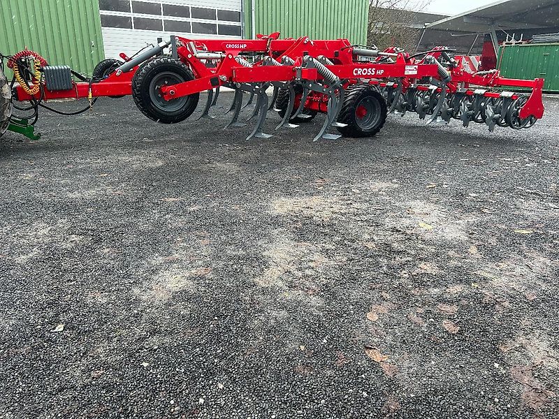 Unia Cross HP 6 vierbalkiger Flügelschargrubber Doppel U-Walze Auslösekraft 560kg