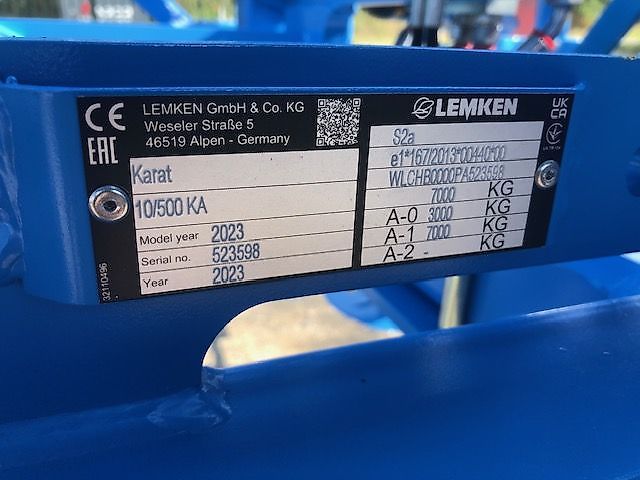 Lemken Karat 10/500 KA