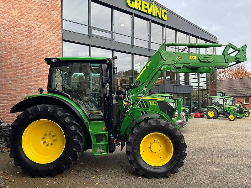 John Deere 6130R inkl. John Deere 643R