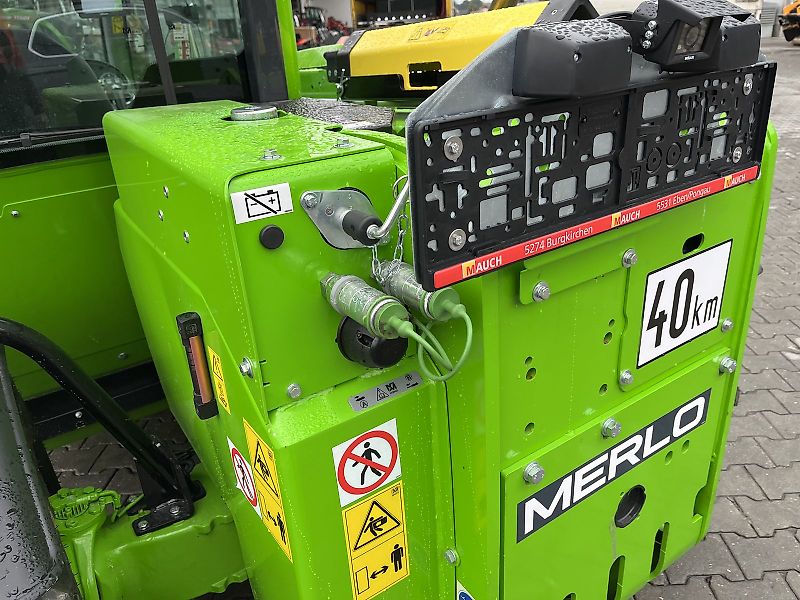 Merlo 27.6 TOP 40km/h, Klima, Armfederung