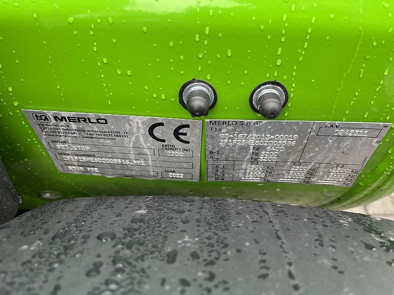 Merlo 27.6 TOP 40km/h, Klima, Armfederung