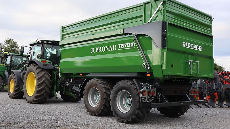 Pronar T679M Halfpipe - Muldenkipper mit Aufsätze und Bereifung 500/60R22.5--