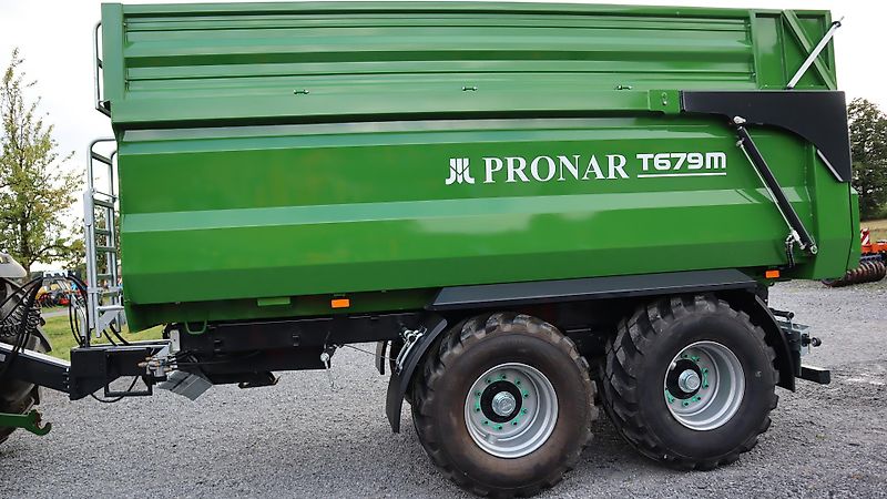 Pronar T679M Halfpipe - Muldenkipper mit Aufsätze und Bereifung 500/60R22.5--