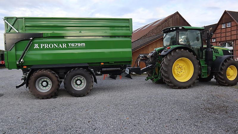 Pronar T679M Halfpipe - Muldenkipper mit Aufsätze und Bereifung 500/60R22.5--