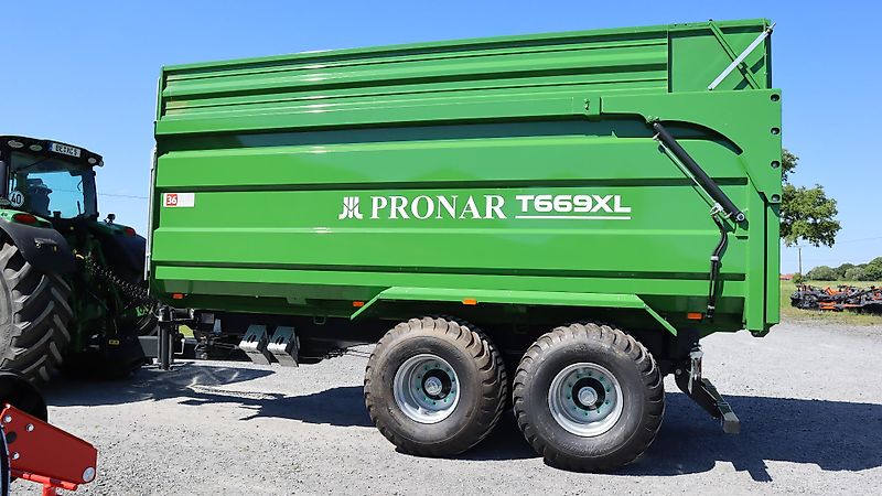 Pronar T669XL Wannen - Muldenkipper mit Aufsätze und Bereifung 600/55-22.5--