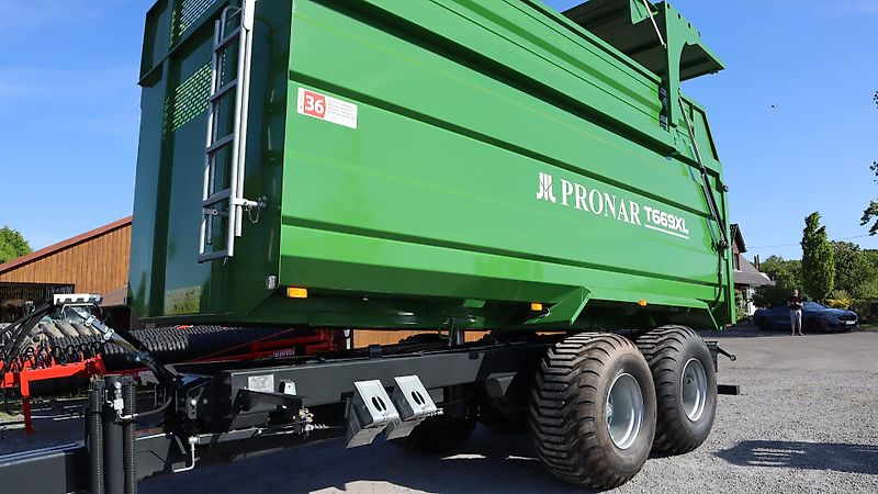 Pronar T669XL Wannen - Muldenkipper mit Aufsätze und Bereifung 600/55-22.5--