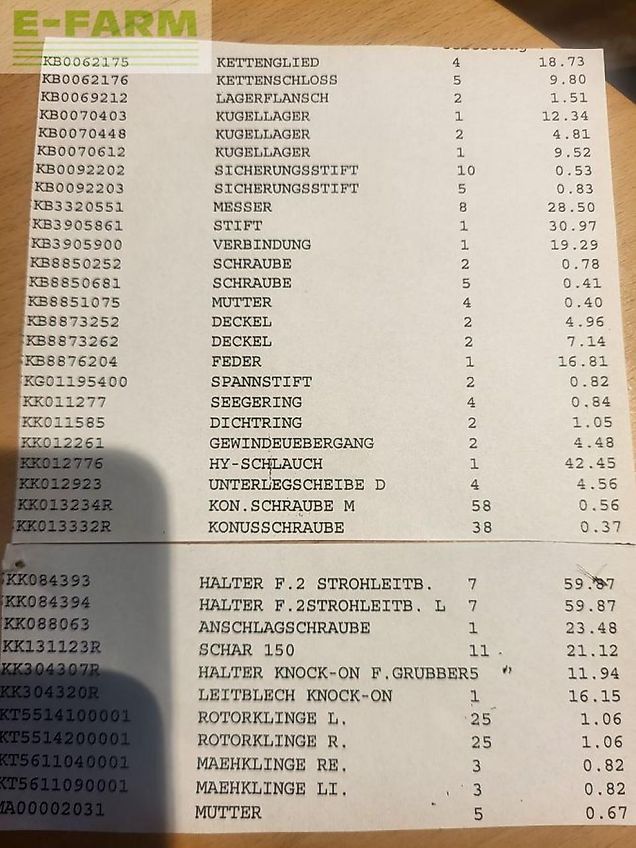 Kverneland kverneland original pflug verschleissteile