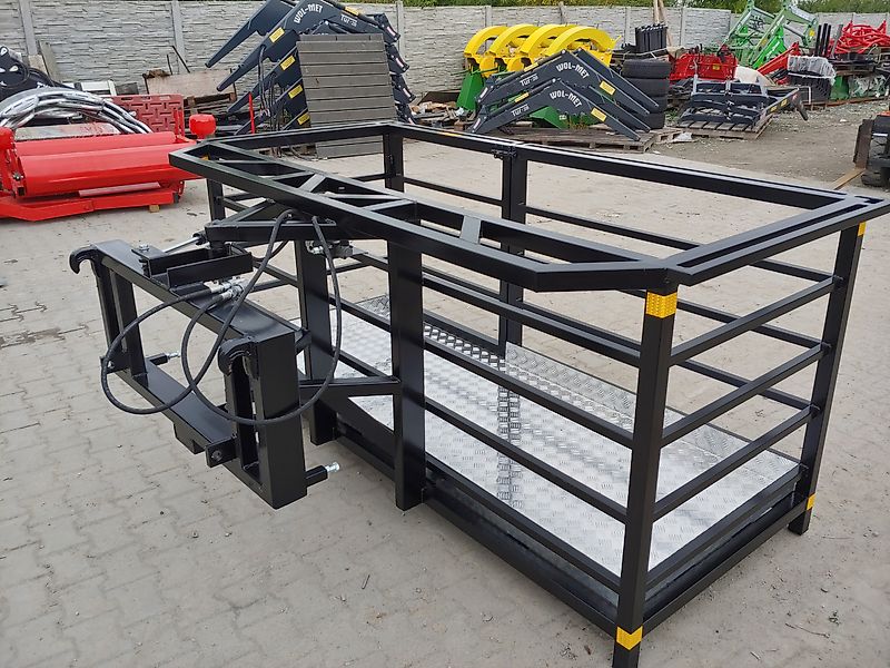Arbeitskorb 1 m x 1 m für Frontlader Arbeitsbühne Montagebühne 