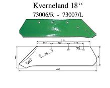 Kverneland Pflugschar