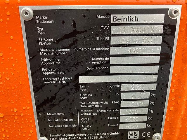 Beinlich Monsun 3000S 125-530mtr