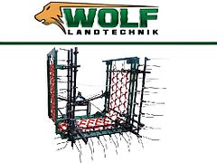 Wolf-Landtechnik GmbH Wiesenkombination WESV6H | 6m | verzinkt | Egge + Striegel