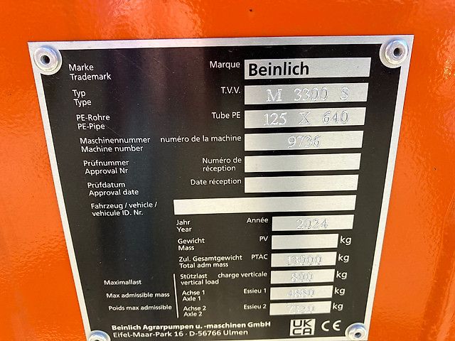 Beinlich 3300S 125x640
