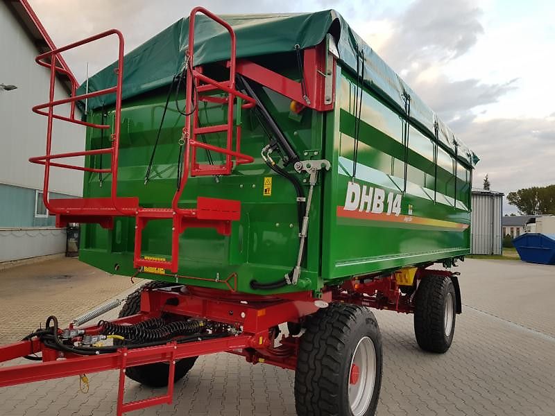 Metaltech DHB14 Zweiseitenkipper mit hydraulischer Seitenbordwand