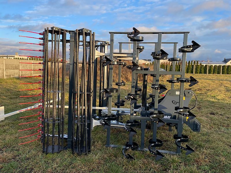 Leichtgrubber 5 m Stoppelgrubber Egge Federzinkenegge NEU