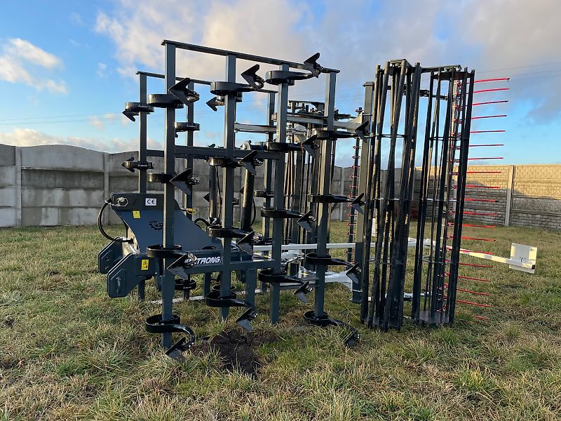 Leichtgrubber 4 m Stoppelgrubber Egge Federzinkenegge NEU TOP Qualität