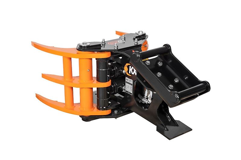 KX Fällgreifer Baumschere Baggeranbau Bagger 1,5-5t. Greifer KX210